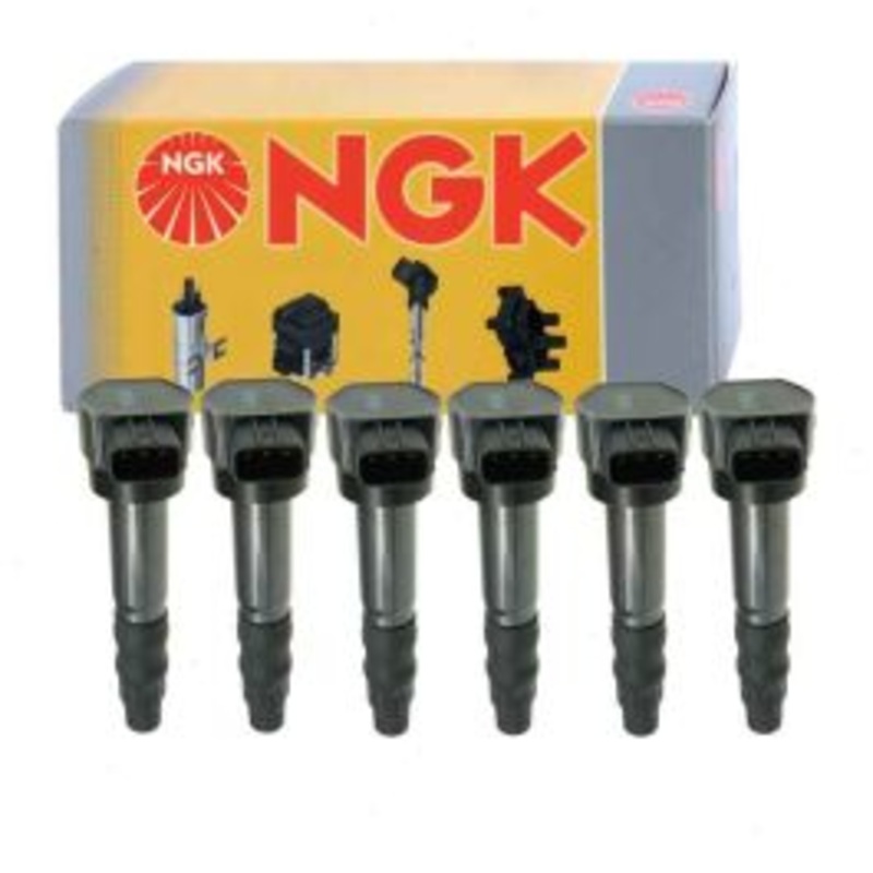 6 pc NGK Ignition Coils for 2006-2012 Mitsubishi Eclipse 3.8L V6