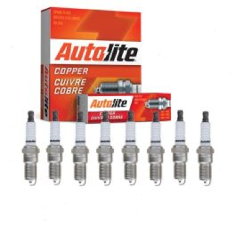 8 pc Autolite Copper Core Spark Plugs for 2002-2005 Workhorse FasTrack FT1461 5.7L V8