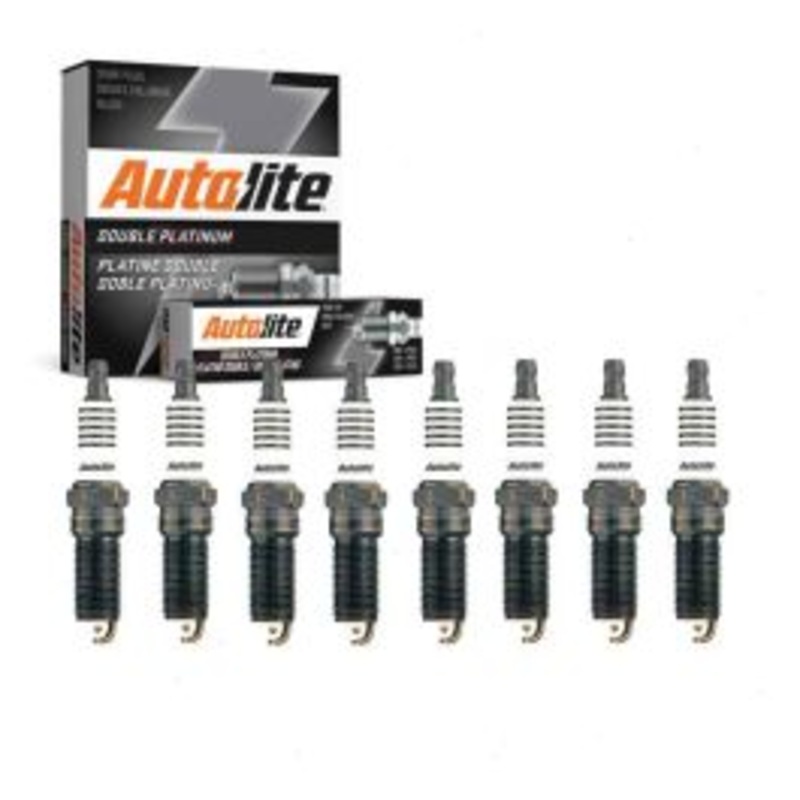 8 pc Autolite Double Platinum APP5364 Spark Plug