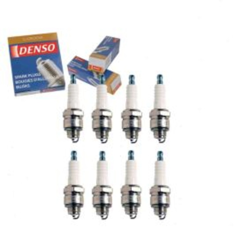 8 pc DENSO Standard U-Groove Spark Plugs for 1968 Chevrolet C20 Pickup 5.0L V8