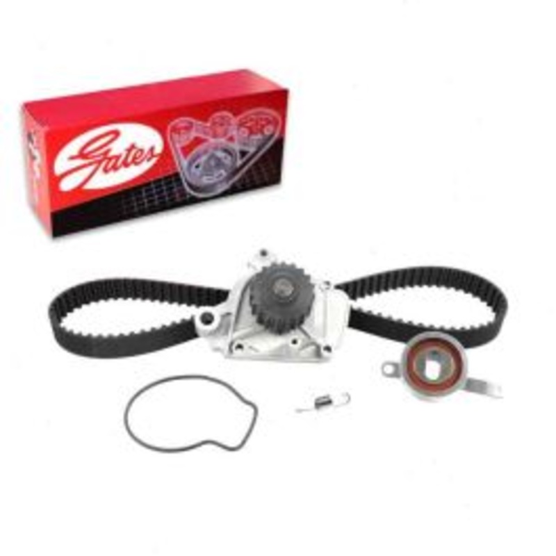 Gates PowerGrip Timing Belt Kit with Water Pump for 1993-1995 Honda Civic del Sol 1.6L L4