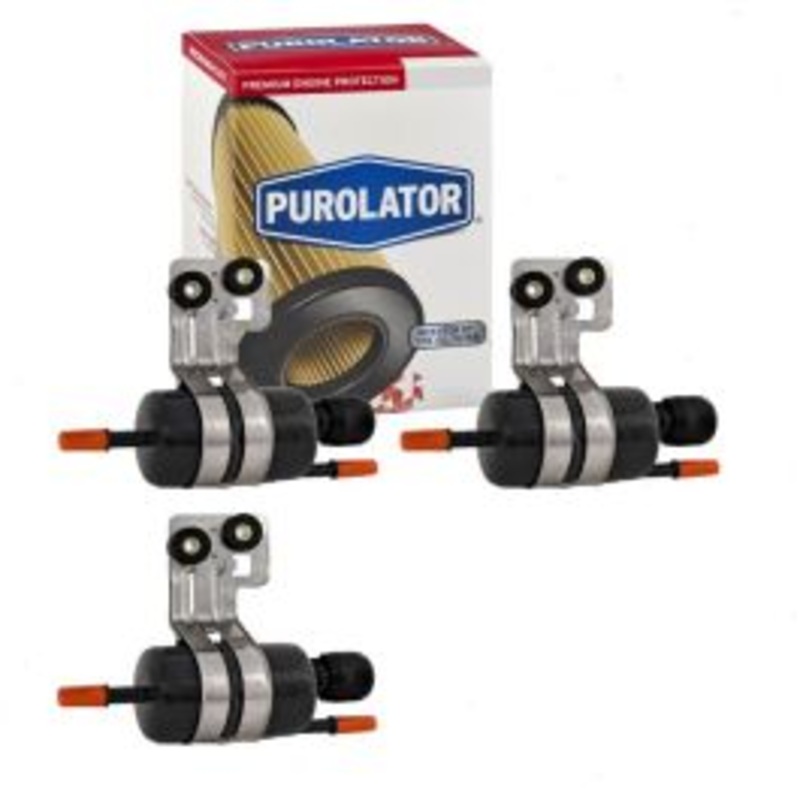 3 pc Purolator F65627 Fuel Filters