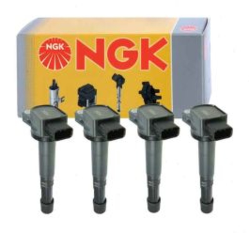 4 pc NGK Ignition Coils for 2002-2011 Honda Civic 2.0L L4