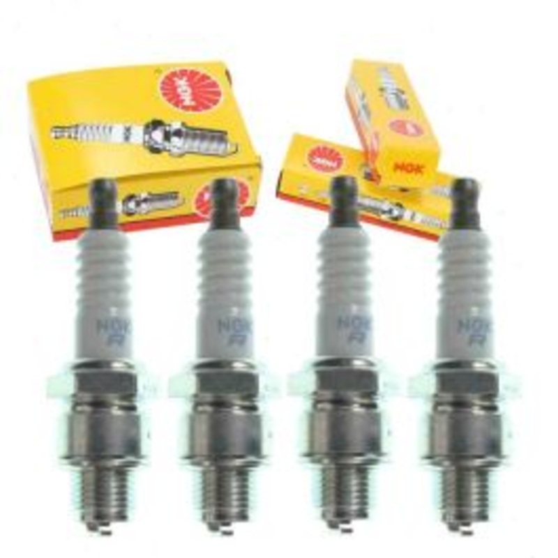 4 pc NGK Standard 6715 BR8HS SOLID Spark Plugs