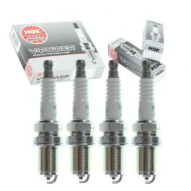 4 pc NGK V-Power Spark Plugs for 2006 Hyundai Sonata 2.4L L4