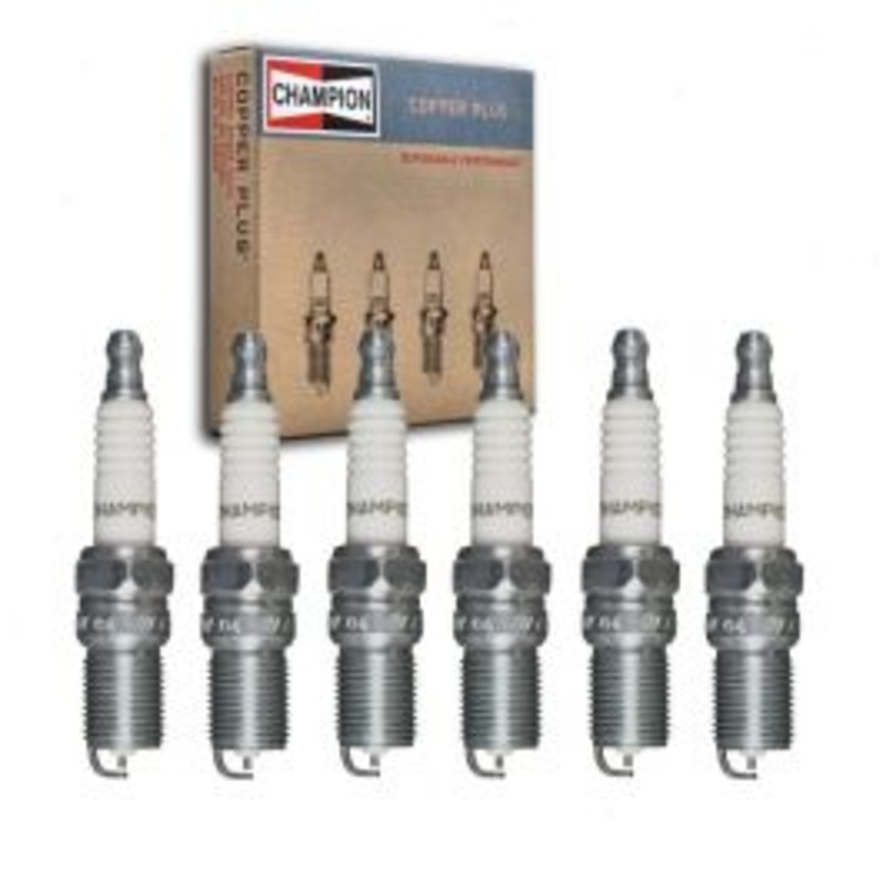 6 pc Champion Copper Plus 909 RS17YX Spark Plugs