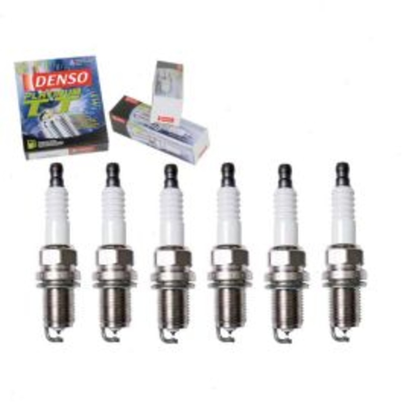 6 pc DENSO Platinum TT Spark Plugs for 1990-1995 Ford Taurus 3.0L 3.2L V6