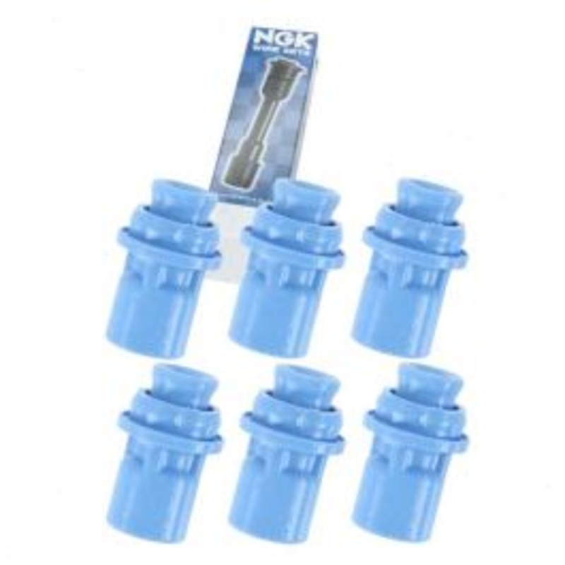 6 pc NGK Ignition Coil Boots for 1993-1998 Toyota Supra 3.0L L6