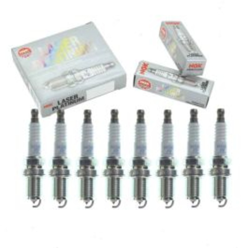 8 pc NGK Laser Platinum Spark Plugs for 2000-2002 Jaguar S-Type 4.0L V8
