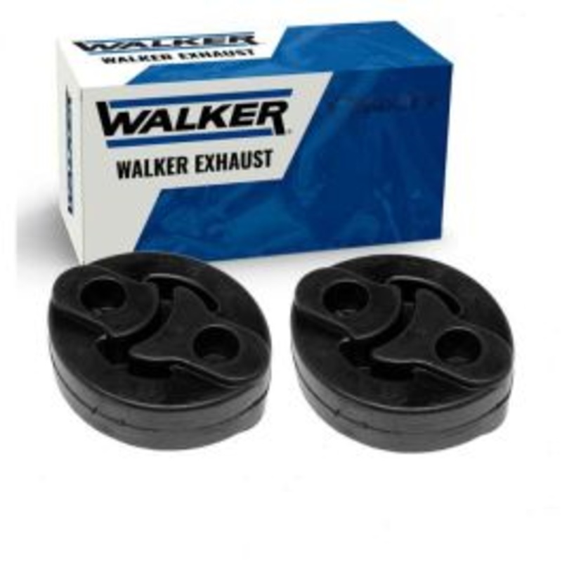 2 pc Walker Converter Exhaust System Insulators for 2009-2019 Toyota Corolla 1.8L L4
