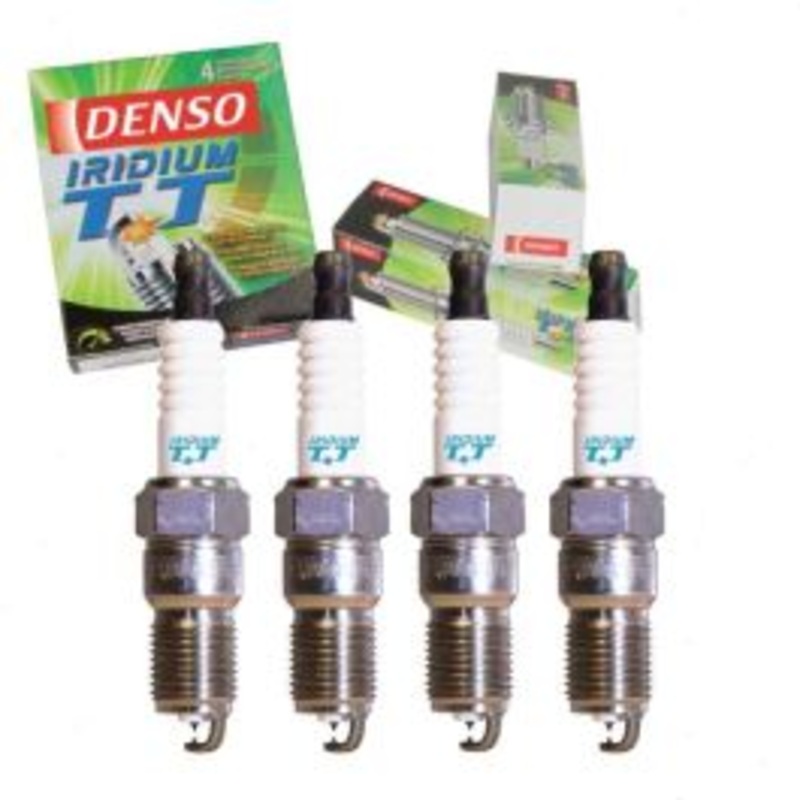 4 pc DENSO Iridium TT Spark Plugs for 1994-1999 Mercury Tracer