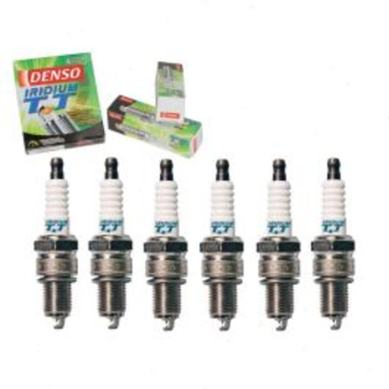 6 pc DENSO Iridium TT Spark Plugs for 1963-1971 Jeep J-100 3.8L L6