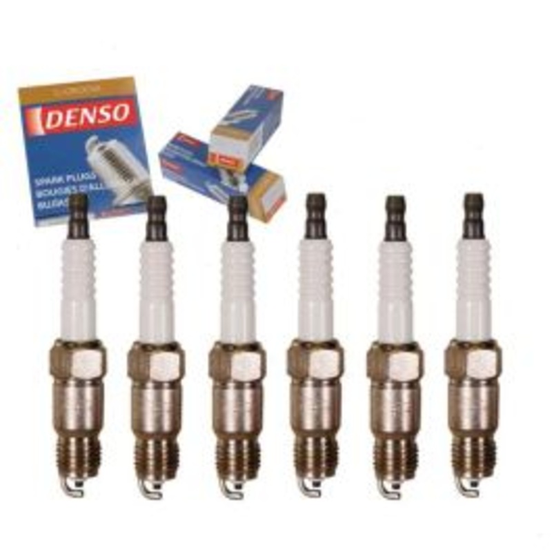 6 pc DENSO Standard U-Groove Spark Plugs for 1985 Chevrolet K20 4.3L V6