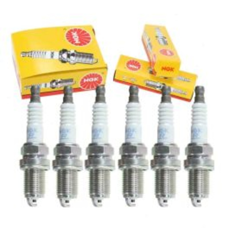 6 pc NGK Standard Spark Plugs for 1999-2004 Mitsubishi Montero Sport 3.0L 3.5L V6