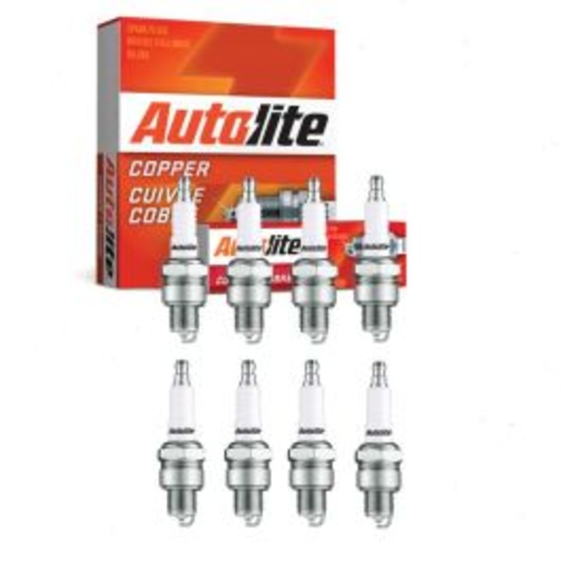 8 pc Autolite Copper Core 4123 Spark Plugs