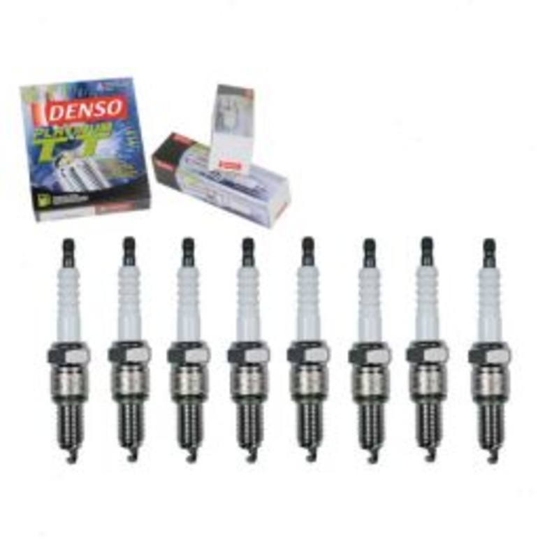 8 pc DENSO Platinum TT Spark Plugs for 1984-1985 Mercedes-Benz 500SEC 5.0L V8