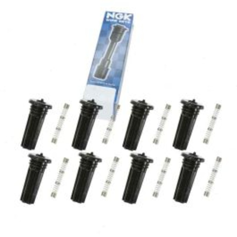 8 pc NGK Ignition Coil Boots for 1996-1999 Ford Taurus 3.4L V8
