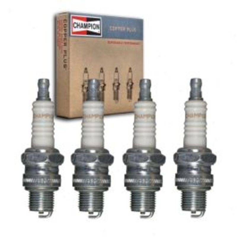 4 pc Champion Copper Plus Spark Plugs for 1946-1956 HRG 1100 1.1L L4