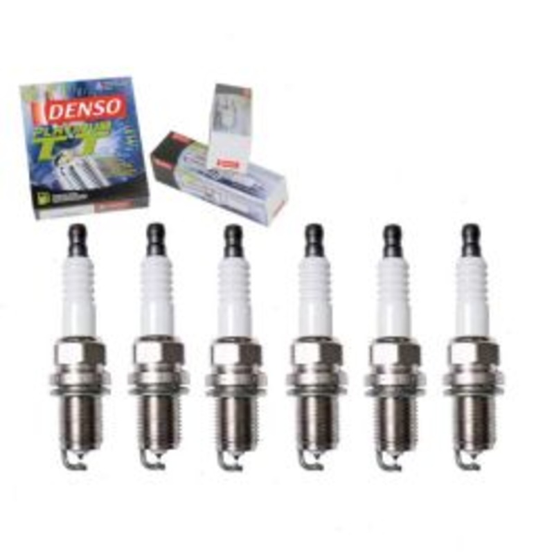 6 pc DENSO Platinum TT Spark Plugs for 2000-2004 Nissan Xterra 3.3L V6