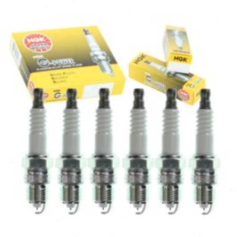 6 pc NGK G-Power Spark Plugs for 1987-1988 Chevrolet R20 4.3L V6