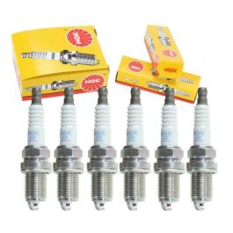 6 pc NGK Standard Spark Plugs for 1996-2000 Nissan Pathfinder 3.3L V6