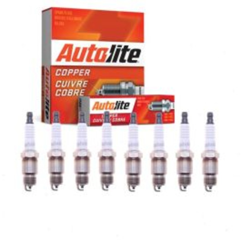 8 pc Autolite Copper Core Spark Plugs for 1971 GMC C15 C1500 Pickup 5.0L 5.7L V8