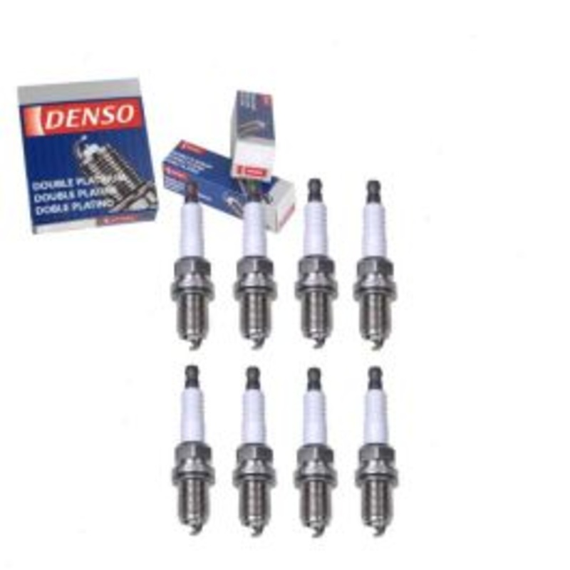 8 pc DENSO Double Platinum Spark Plugs for 2005-2006 Dodge Dakota 4.7L V8