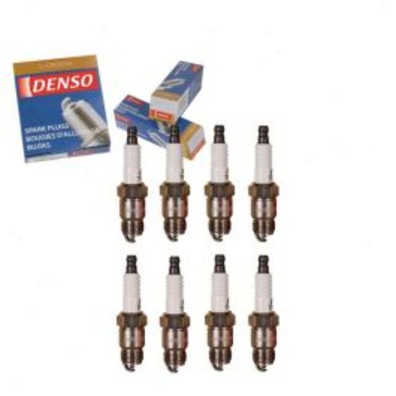 8 pc DENSO Standard U-Groove Spark Plugs for 1975-1984 Ford Bronco 5.0L 5.8L 6.6L V8