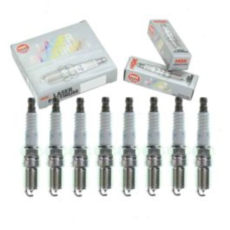 8 pc NGK Laser Platinum Spark Plugs for 2003 Lincoln Blackwood 5.4L V8