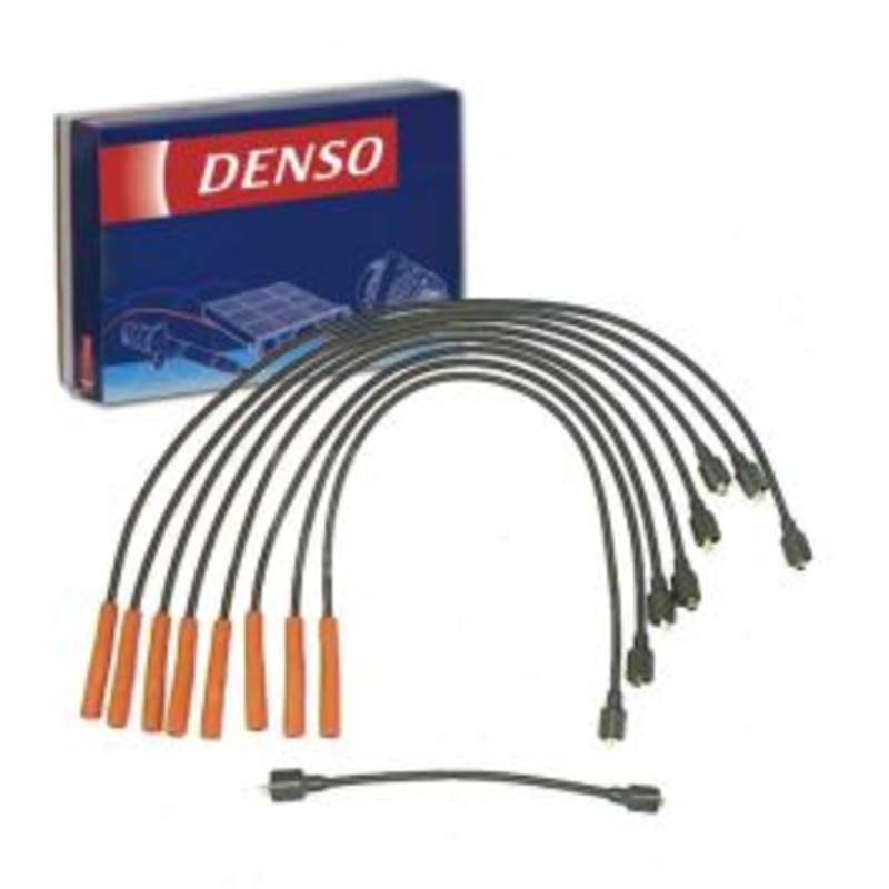 DENSO Spark Plug Wire Set for 1972-1977 Plymouth Gran Fury 5.2L 5.9L V8
