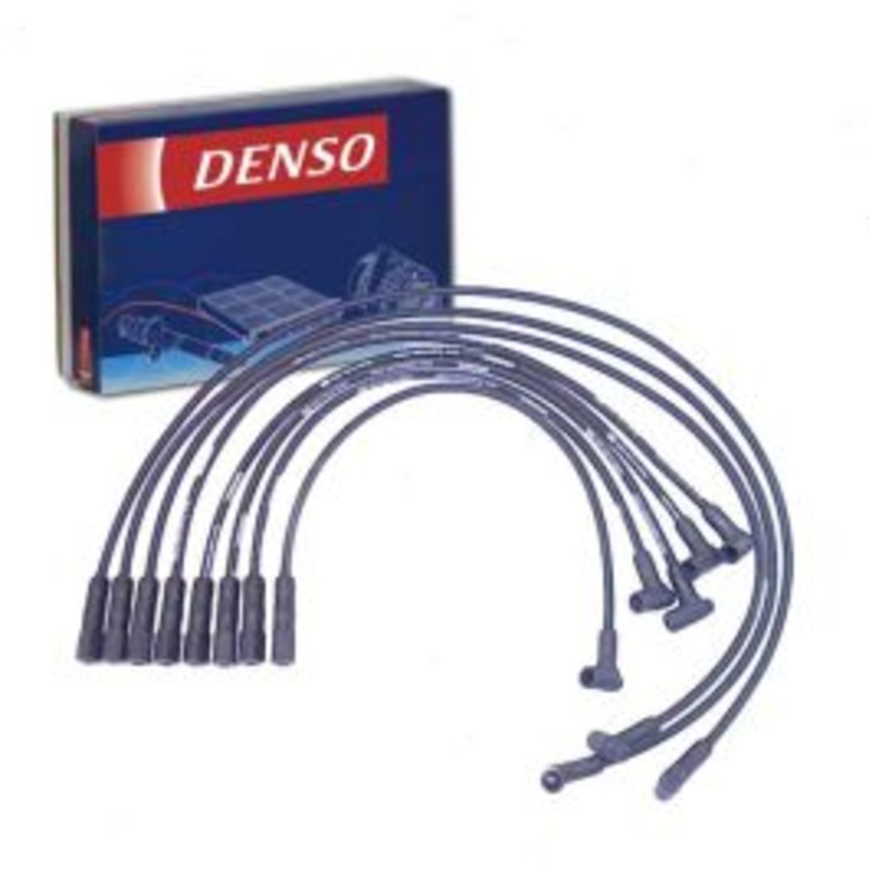 DENSO Spark Plug Wire Set for 1976-1977 Pontiac LeMans 4.3L 5.7L V8