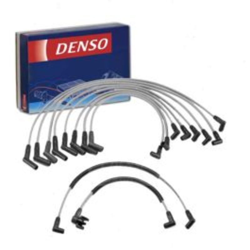 DENSO Spark Plug Wire Set for 1980-1983 Ford E-100 Econoline Club Wagon 5.8L V8