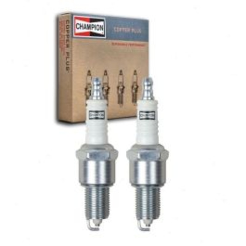 2 pc Champion Copper Plus 404 RN12YC Spark Plugs
