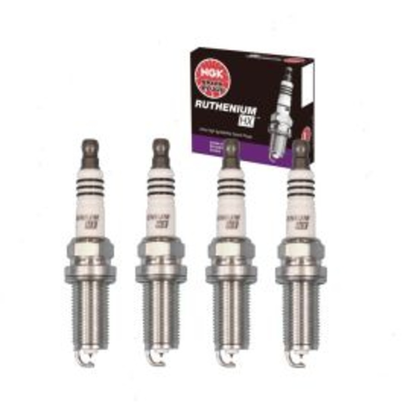 4 pc NGK Ruthenium HX Spark Plugs for 2009-2012 Kia Rondo 2.4L L4