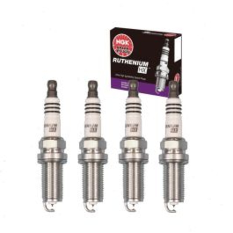 4 pc NGK Ruthenium HX Spark Plugs for 2013-2016 Dodge Dart 2.0L 2.4L L4