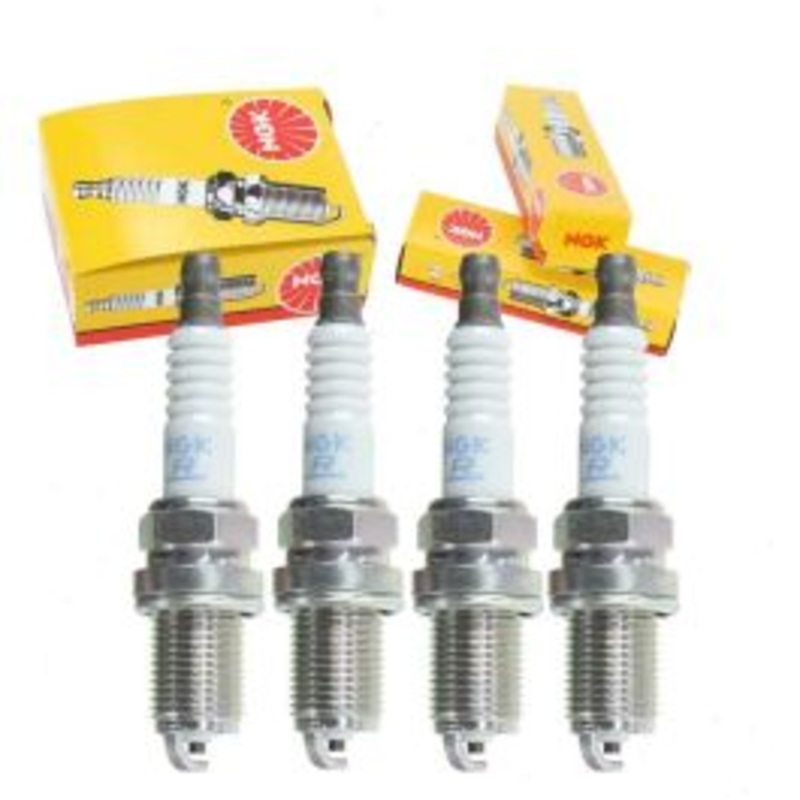 4 pc NGK Standard Spark Plugs for 1989 Geo Prizm 1.6L L4