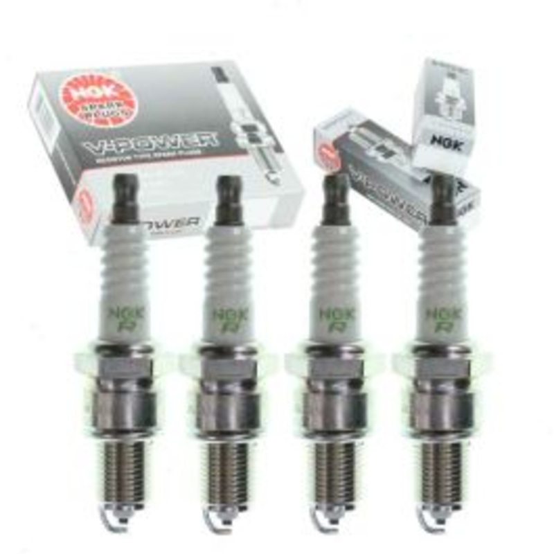 4 pc NGK V-Power Spark Plugs for 1973-1975 Austin Marina 1.8L L4