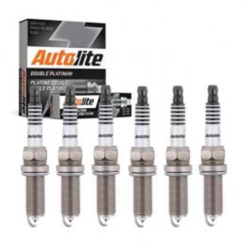 6 pc Autolite Double Platinum Spark Plug for 2018 Chevrolet Express 2500