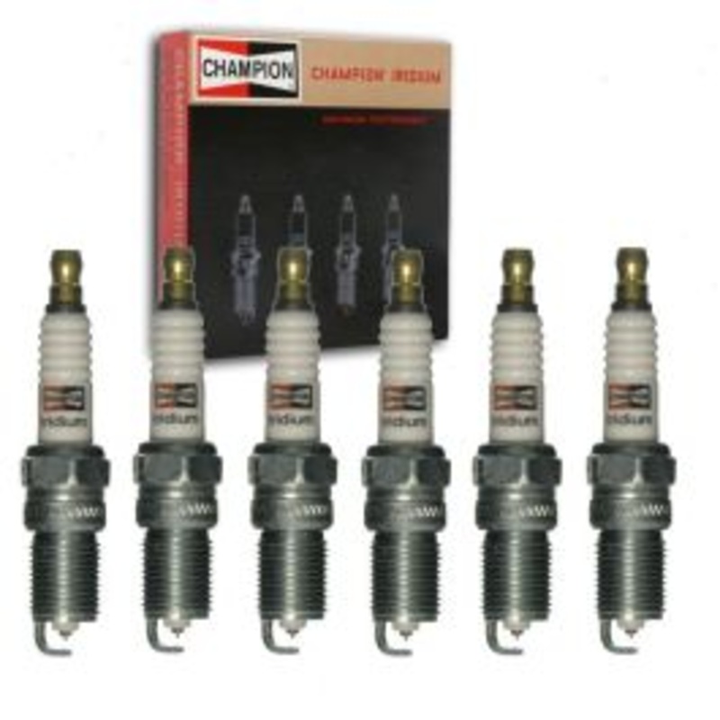 6 pc Champion Iridium Spark Plugs for 1994-1996 Mazda B4000 4.0L V6