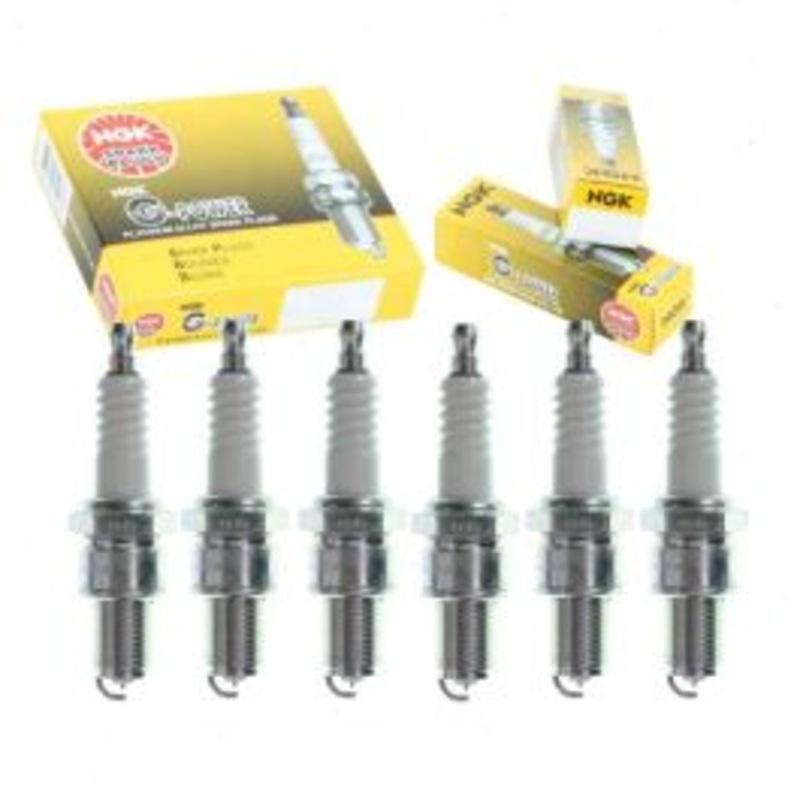 6 pc NGK G-Power Spark Plugs for 1968-1969 Mercedes-Benz 300SEL 2.8L L6