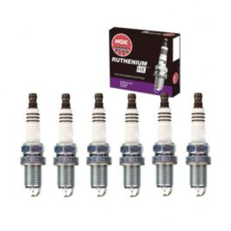 6 pc NGK Ruthenium HX Spark Plugs for 2003-2007 Honda Accord 3.0L V6