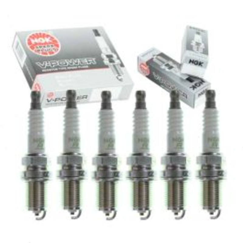 6 pc NGK V-Power Spark Plugs for 2006-2011 Hyundai Azera 3.3L 3.8L V6