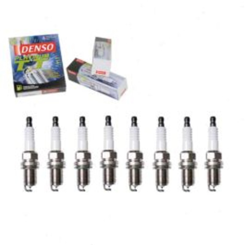 8 pc DENSO Platinum TT Spark Plugs for 2003-2008 Jaguar S-Type 4.2L V8