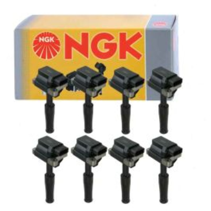 8 pc NGK Ignition Coils for 1998-2003 Jaguar XJR 4.0L V8