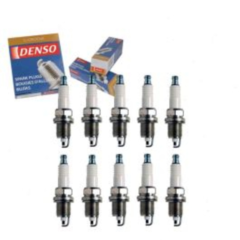 10 pc DENSO Standard U-Groove Spark Plugs for 1992-2006 Dodge Viper 8.0L 8.3L V10