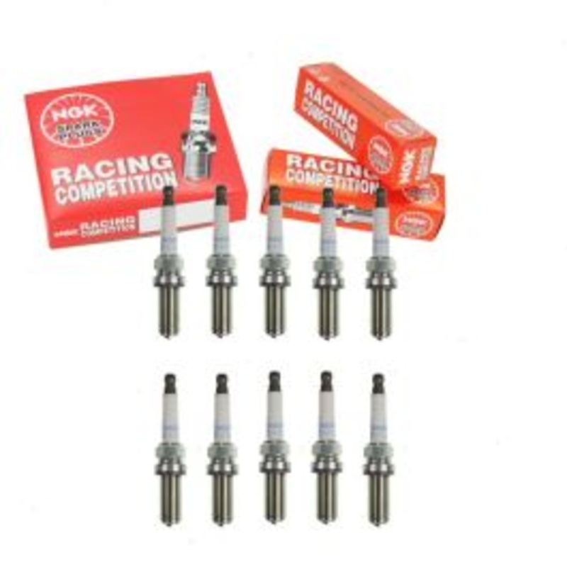 10 pc NGK Racing 97537 R2558E-9 Spark Plugs