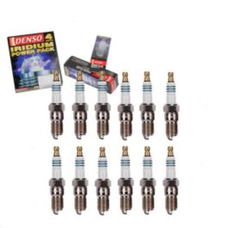 12 pc DENSO Iridium Power Spark Plugs for 1993 Jaguar XJRS 6.0L V12