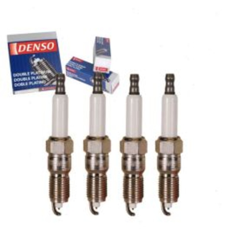4 pc DENSO Double Platinum 5077 PTJ16R15 Spark Plugs
