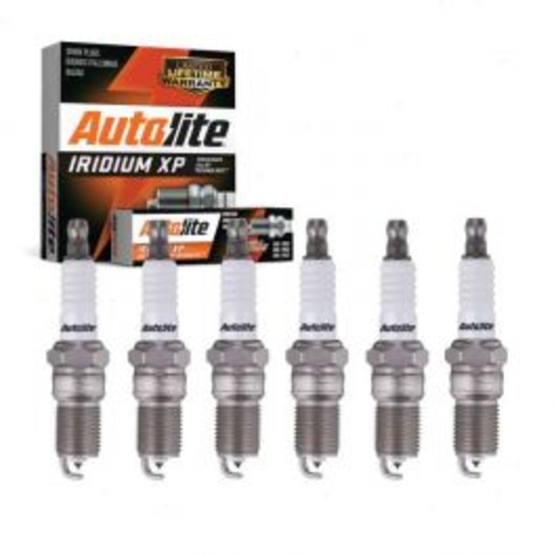 6 pc Autolite Iridium XP Spark Plug for 1996-2004 GMC Sonoma 4.3L V6