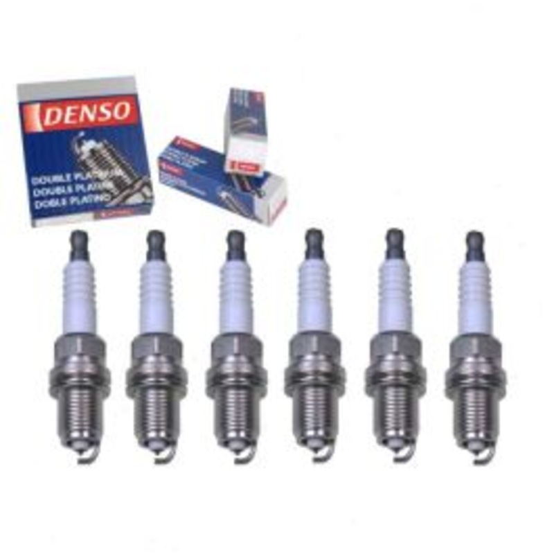 6 pc DENSO Double Platinum Spark Plugs for 1994-1996 Honda Passport 3.2L V6